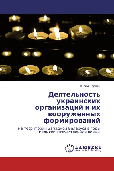 Обложка книги Деятельность украинских организаций и их вооруженных формирований, Юрий Черняк