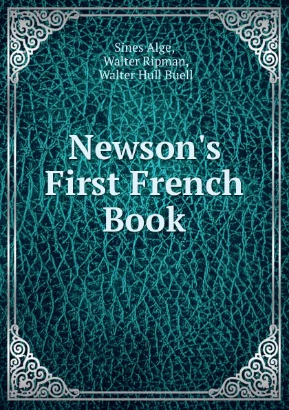 Обложка книги Newson.s First French Book, Sines Alge