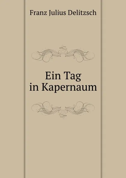 Обложка книги Ein Tag in Kapernaum, Franz Julius Delitzsch