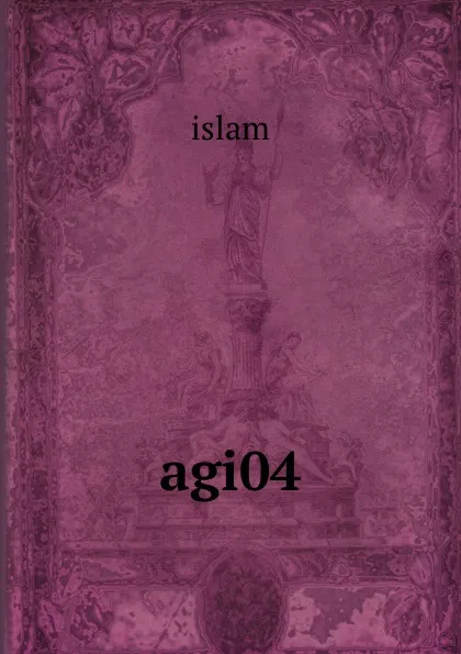 Обложка книги agi04, Islam