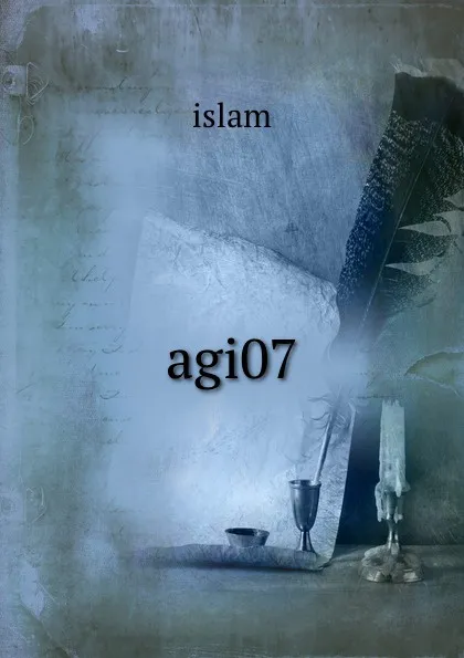 Обложка книги agi07, Islam