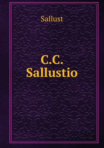 Обложка книги C.C. Sallustio, Sallust