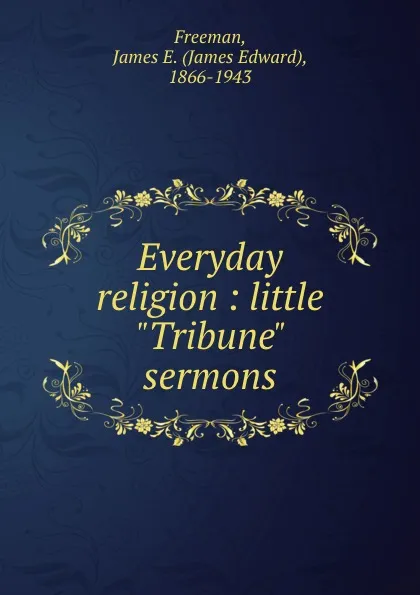 Обложка книги Everyday religion : little 