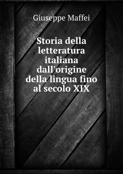 Обложка книги Storia della letteratura italiana dall.origine della lingua fino al secolo XIX, Giuseppe Maffei