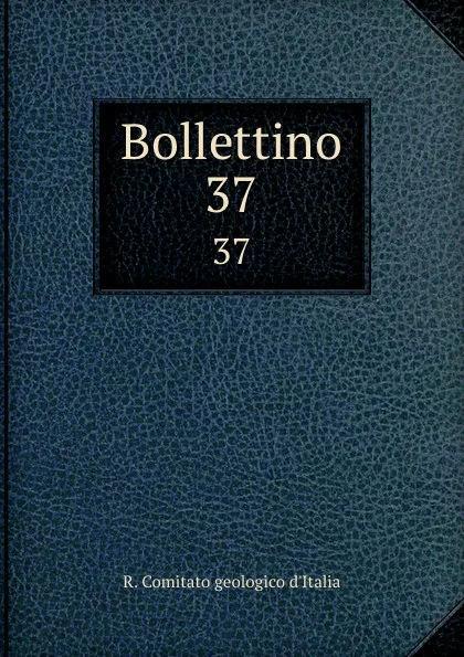 Обложка книги Bollettino. 37, R. Comitato geologico d'Italia