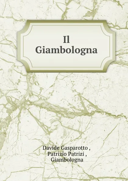 Обложка книги Il Giambologna, Davide Gasparotto