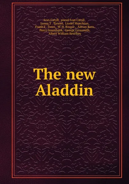 Обложка книги The new Aladdin, Ivan Caryll