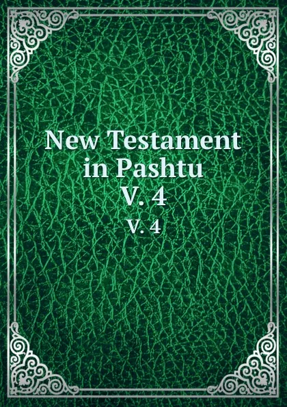 Обложка книги New Testament in Pashtu. V. 4, Thomas John Lee Mayer