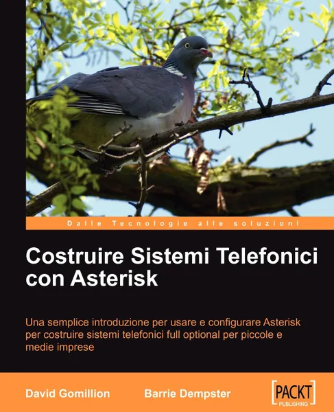 Обложка книги Costruire Sistemi Telefonici con Asterisk, David Gomillion, Barrie Dempster