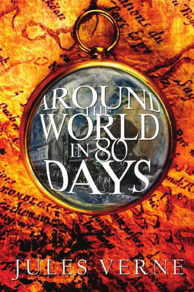 Обложка книги Around the World in 80 Days, Jules Verne