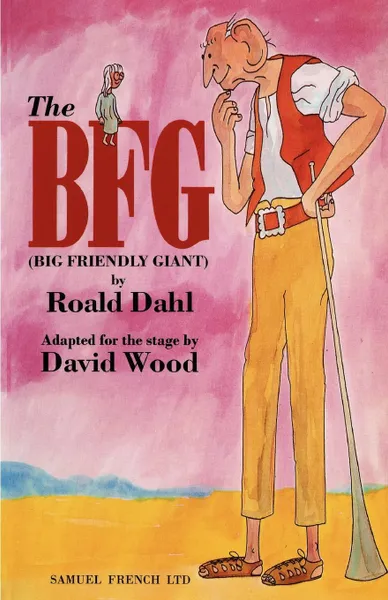 Обложка книги The BFG (Big Friendly Giant), Roald Dahl