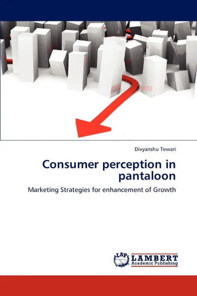 Обложка книги Consumer perception in pantaloon, Divyanshu Tewari