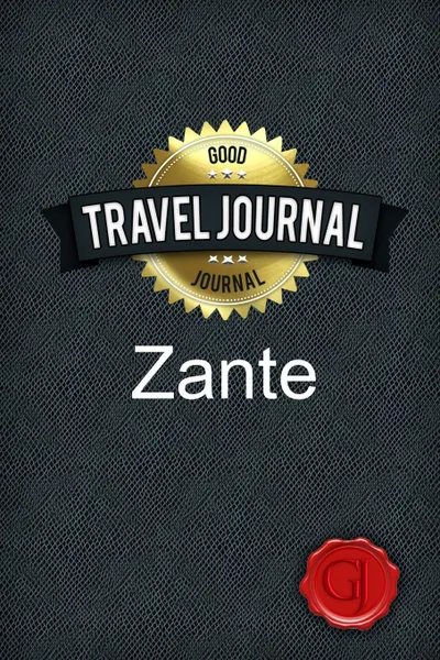 Обложка книги Travel Journal Zante, Good Journal