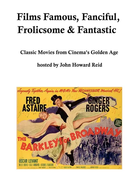 Обложка книги Films Famous, Fanciful, Frolicsome . Fantastic, John H. Reid