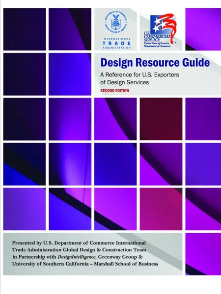 Обложка книги Design Resource Guide - A Reference for U.S. Exporters of Design Services, U.S. Department of Commerce