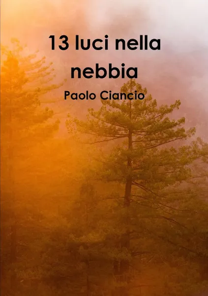 Обложка книги 13 luci nella nebbia, Paolo Ciancio