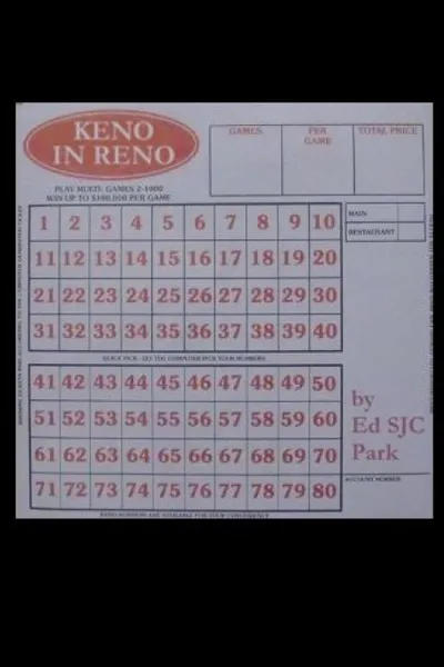 Обложка книги Keno in Reno, Ed SJC Park