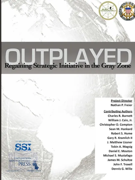 Обложка книги Outplayed. Regaining Strategic Initiative In The Gray Zone, U.S. Army War College, Strategic Studies Institute (SSI)