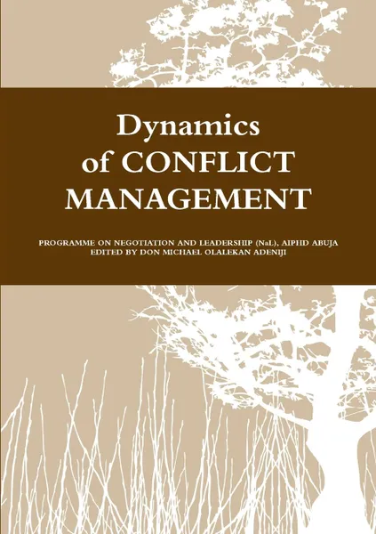 Обложка книги DYNAMICS OF CONFLICT MANAGEMENT I, AFRICAN INITIATIVE