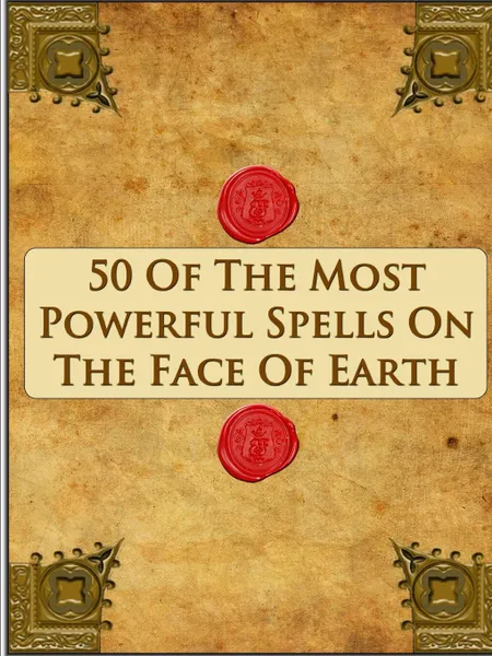 Обложка книги 50 Of The Most Powerful Spells On The Face Of Earth, M. l'abbé Trochon