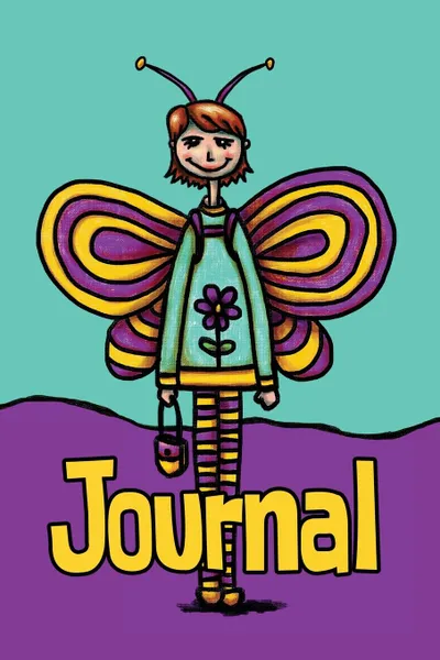 Обложка книги Butterfly Girl Journal, Shawn Doremus