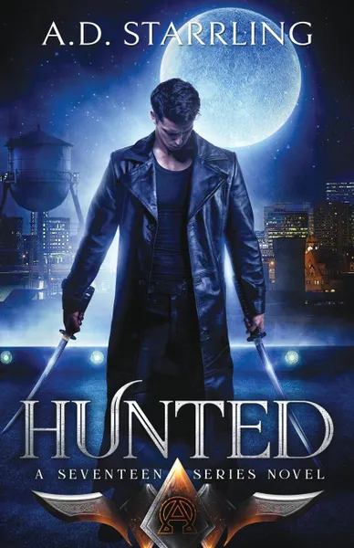 Обложка книги Hunted, AD Starrling