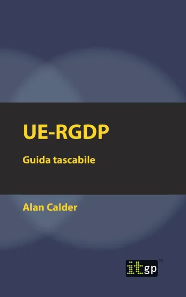 Обложка книги UE-RGDP. Guida tascabile, Alan Calder