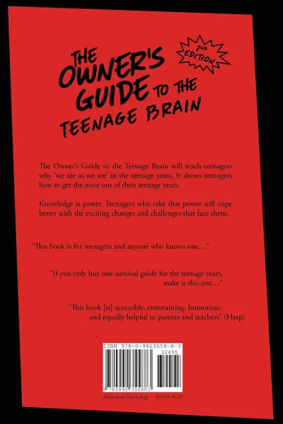 Обложка книги The Owner.s Guide to the Teenage Brain, Derek Pugh