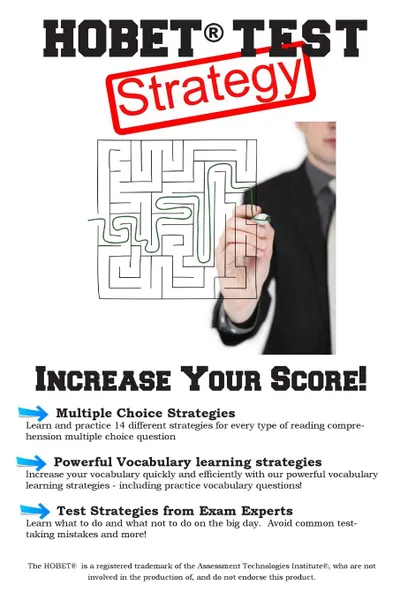 Обложка книги HOBET Test Strategy. Winning Multiple Choice  Strategies for the Health  Occupations Basic Entrance Test, Complete Test Preparation Inc.