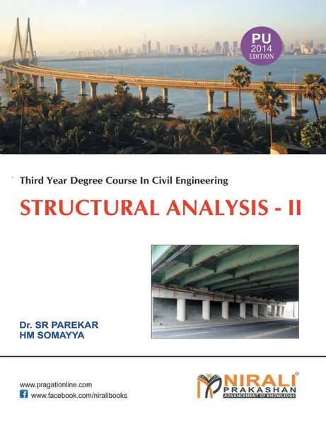 Обложка книги STRUCTURAL ANALYSIS II, DR S R PAREKAR, H M SOMAYYA