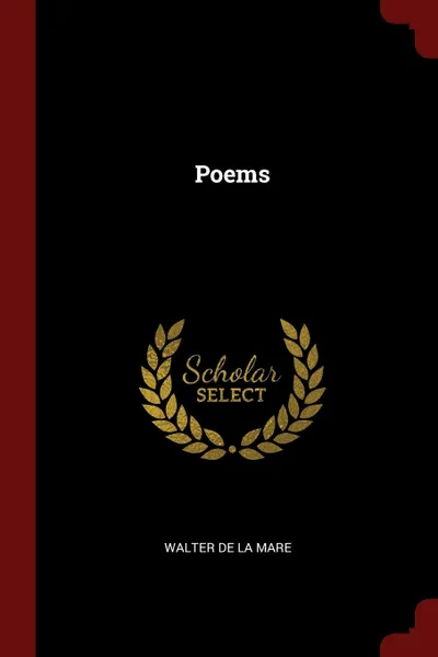 Обложка книги Poems, Walter De La Mare