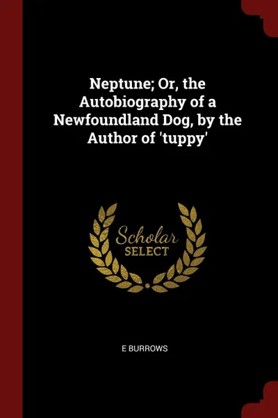 Обложка книги Neptune; Or, the Autobiography of a Newfoundland Dog, by the Author of .tuppy., E Burrows