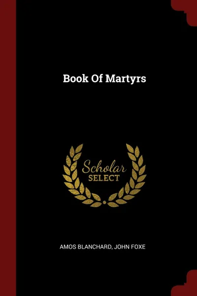 Обложка книги Book Of Martyrs, Amos Blanchard, John Foxe