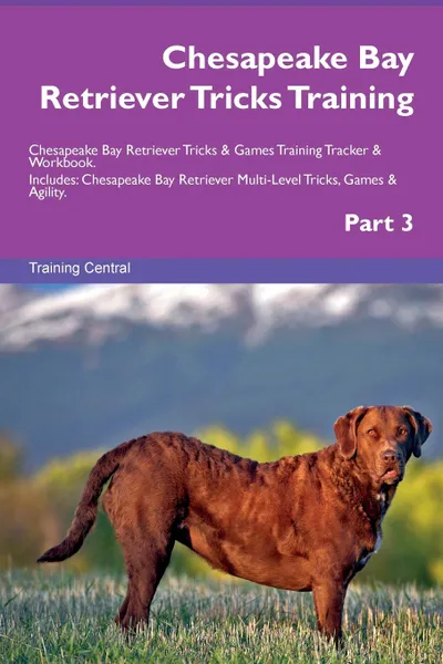 Обложка книги Chesapeake Bay Retriever Tricks Training Chesapeake Bay Retriever Tricks . Games Training Tracker . Workbook.  Includes. Chesapeake Bay Retriever Multi-Level Tricks, Games . Agility. Part 3, Training Central