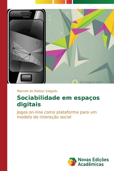 Обложка книги Sociabilidade em espacos digitais, de Mattos Salgado Marcelo