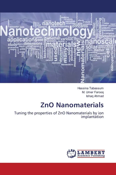 Обложка книги ZnO NANOWIRES, Tabassum Hassina, Khan Kishwar, Ashraf Bhutta Muhammad