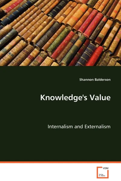 Обложка книги Knowledge.s Value, Shannon Balderson