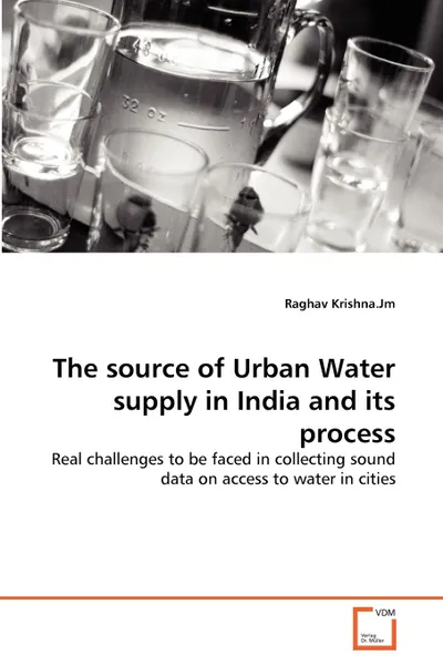 Обложка книги The source of Urban Water supply in India and its process, Raghav Krishna.Jm