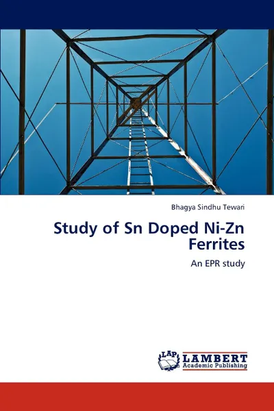 Обложка книги Study of Sn Doped Ni-Zn Ferrites, Bhagya Sindhu Tewari