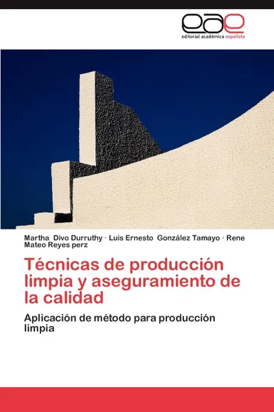 Обложка книги Tecnicas de Produccion Limpia y Aseguramiento de La Calidad, Martha Divo Durruthy, Luis Ernesto Gonz Lez, Rene Mateo Reyes Perz