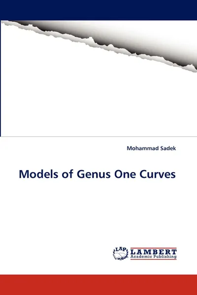 Обложка книги Models of Genus One Curves, Mohammad Sadek