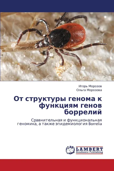 Обложка книги OT Struktury Genoma K Funktsiyam Genov Borreliy, Morozov Igor'