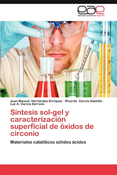 Обложка книги Sintesis Sol-Gel y Caracterizacion Superficial de Oxidos de Circonio, Hernandez Enriquez Juan Manuel, Garcia Alamilla Ricardo
