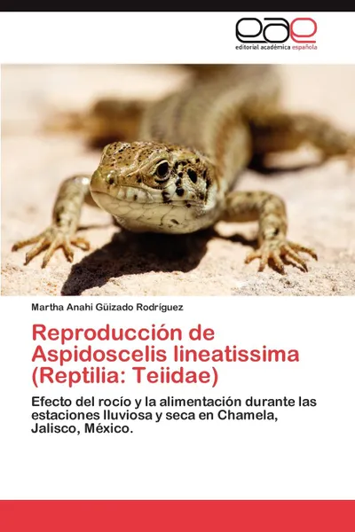 Обложка книги Reproduccion de Aspidoscelis lineatissima (Reptilia. Teiidae), Güizado Rodríguez Martha Anahi