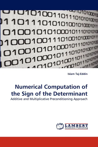 Обложка книги Numerical Computation of the Sign of the Determinant, Islam Taj-Eddin