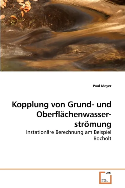 Обложка книги Kopplung von Grund- und Oberflachenwasserstromung, Paul Meyer