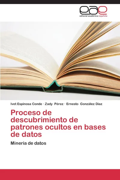 Обложка книги Proceso de Descubrimiento de Patrones Ocultos En Bases de Datos, Espinosa Conde Ivet, Perez Zady, Gonzalez Diaz Ernesto