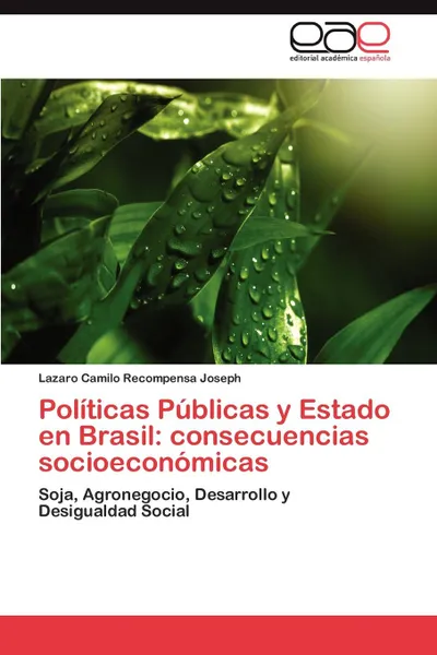 Обложка книги Politicas Publicas y Estado En Brasil. Consecuencias Socioeconomicas, Lazaro Camilo Recompensa Joseph