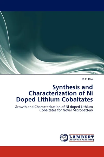 Обложка книги Synthesis and Characterization of Ni Doped Lithium Cobaltates, M. C. Rao