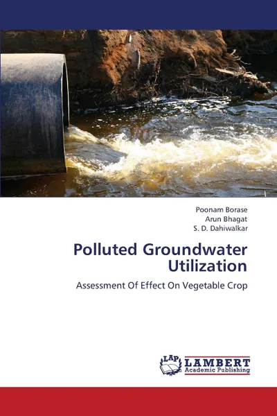 Обложка книги Polluted Groundwater Utilization, Borase Poonam, Bhagat Arun, Dahiwalkar S. D.